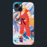 Ken on Dock iPhone 13 Case<br><div class="desc">Street Fighter II Key Art</div>