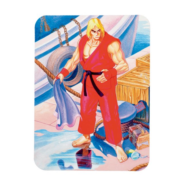 Ken on Dock Magnet (Vertical)