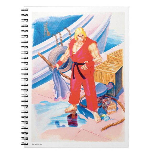 Ken on Dock Notebook (Front)
