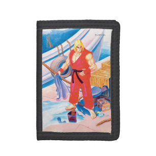 Ken on Dock Trifold Wallet