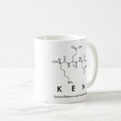 Ken peptide name mug (Front Right)