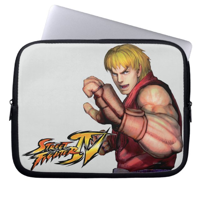 Ken Ready to Fight Laptop Sleeve (Front)