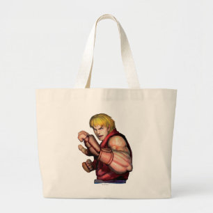 Ken Ready to Fight Large Tote Bag