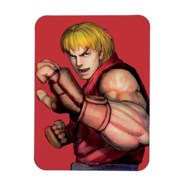 Ken Ready to Fight Magnet (Vertical)