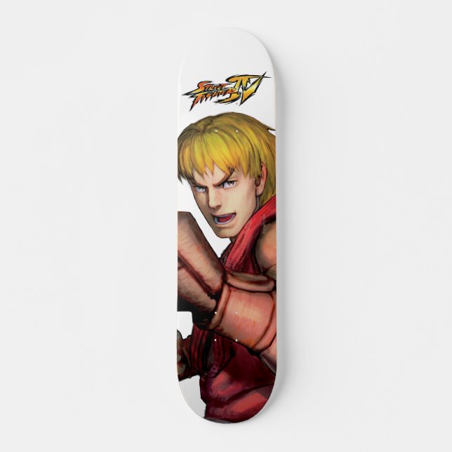 Ken Ready to Fight Skateboard Deck (Front)