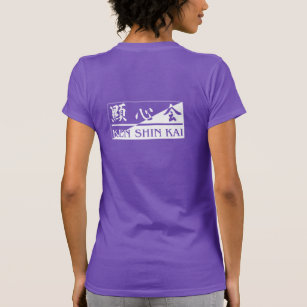 Ken Shin Kai club shirt - womens purple