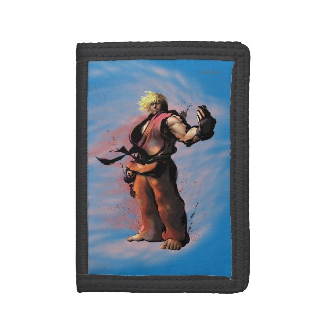 Ken Taunt Tri-fold Wallet (Front Vertical)