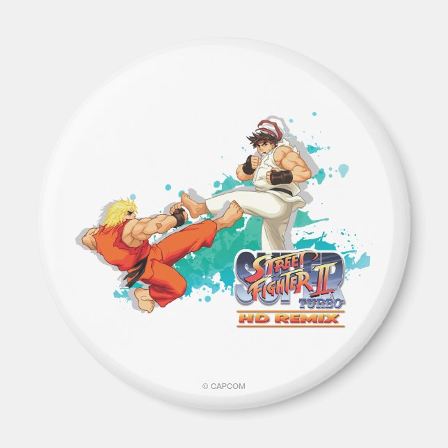 Ken Vs. Ryu 2 Magnet (Front)