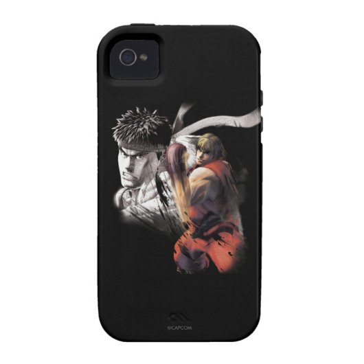 Ken Vs. Ryu Case-Mate iPhone Case (Back)