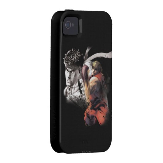 Ken Vs. Ryu Case-Mate iPhone Case (Back/Right)