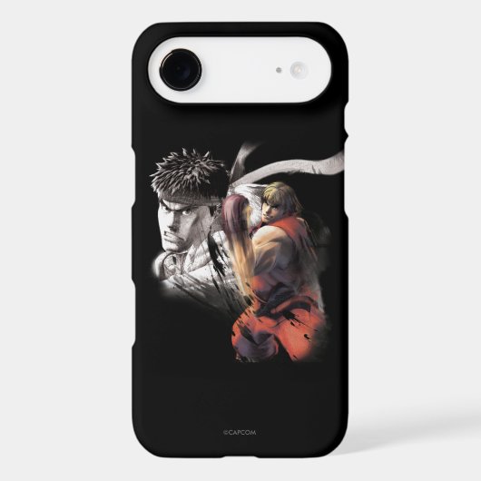 Ken Vs. Ryu Case-Mate iPhone Case (Back)