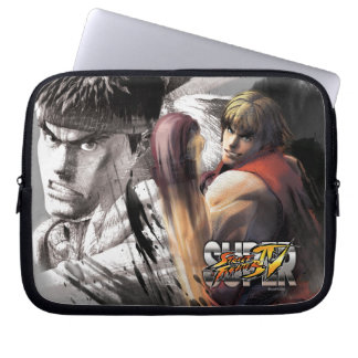Ken Vs. Ryu Laptop Sleeve