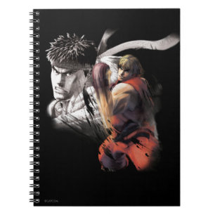Ken Vs. Ryu Notebook