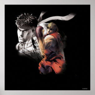 Ken Vs. Ryu Poster