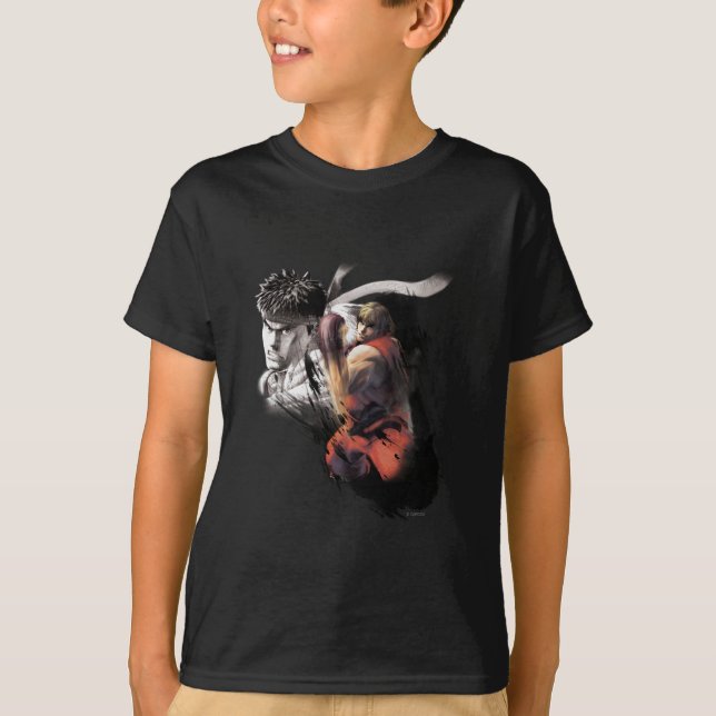 Ken Vs. Ryu T-Shirt (Front)