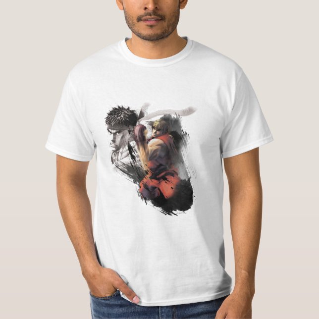 Ken Vs. Ryu T-Shirt (Front)