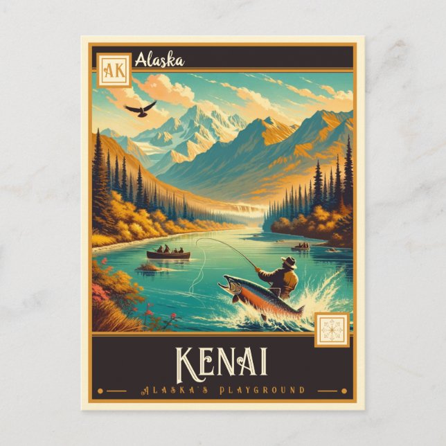 Kenai, Alaska | Vintage Postcard (Front)