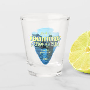 Kenai Fjords (arrowhead) Shot Glass