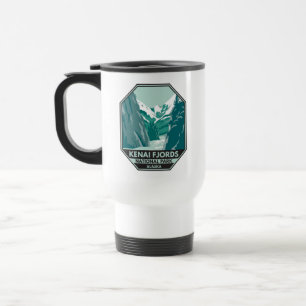 Kenai Fjords National Park Alaska Vintage Travel Mug