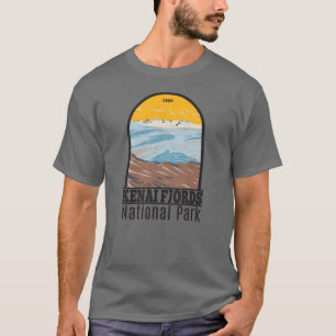 Kenai Fjords National Park Harding Icefield T-Shirt
