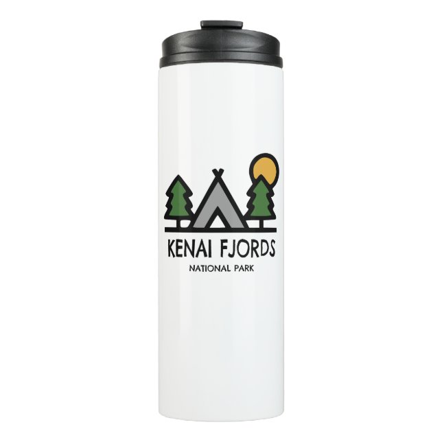 Kenai Fjords National Park Thermal Tumbler (Front)