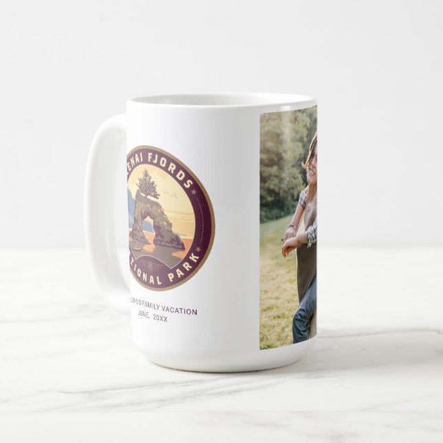 Kenai Fjords National Parks Coffee Mug (Front Left)