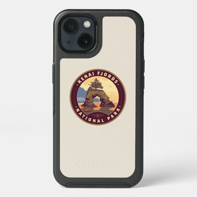 Kenai Fjords National Parks Otterbox iPhone Case (Back)