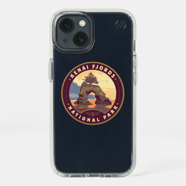 Kenai Fjords National Parks Speck iPhone 13 Case (Front)