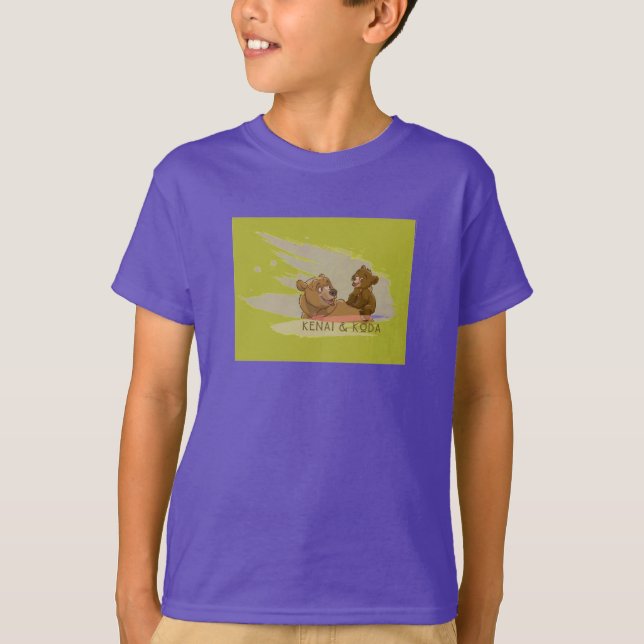 Kenai & Koda Brother Bear smiling Disney T-Shirt (Front)