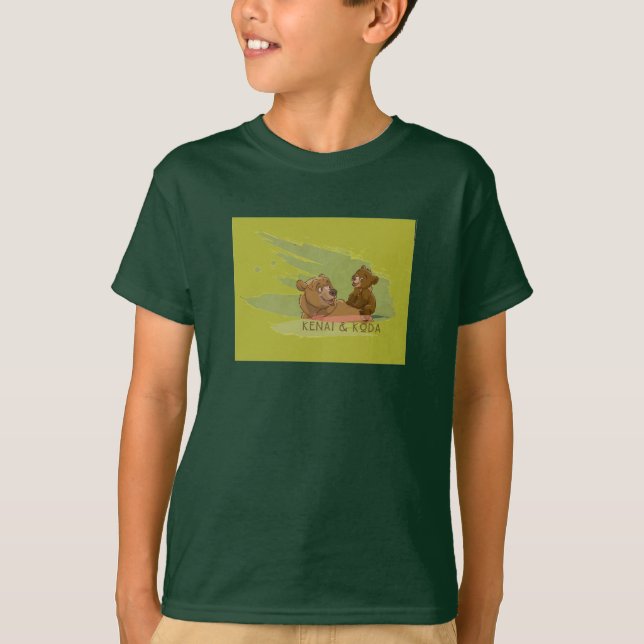 Kenai & Koda Brother Bear smiling Disney T-Shirt (Front)