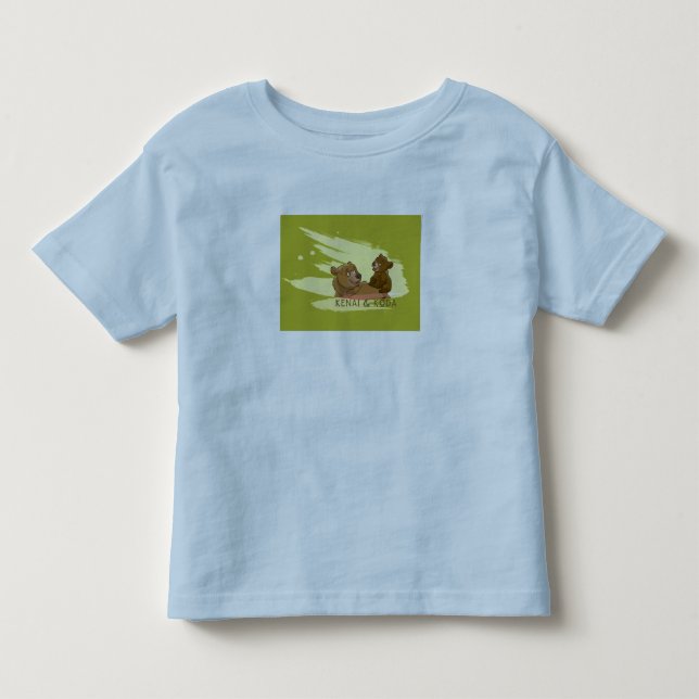 Kenai & Koda Brother Bear smiling Disney Toddler T-shirt (Front)