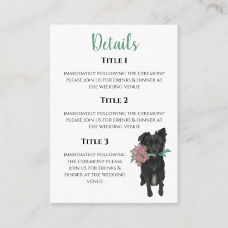 Kendal Enclosure Card