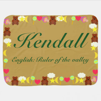 Kendall Baby Blanket Template