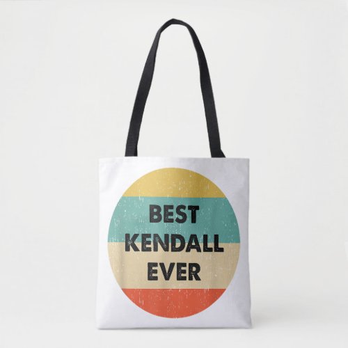 Kendall Name  Tote Bag