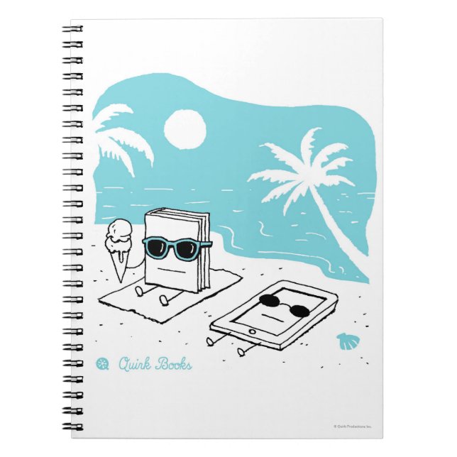 Kendall & Paige - Beach Notebook (Front)