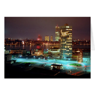 Kendall Square and Boston Skyline, 1967 Cards