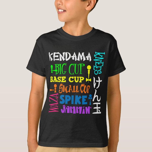Kendama Block 2 T-Shirt (Front)