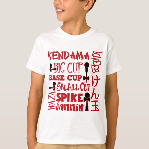 Kendama Block red T_Shirt