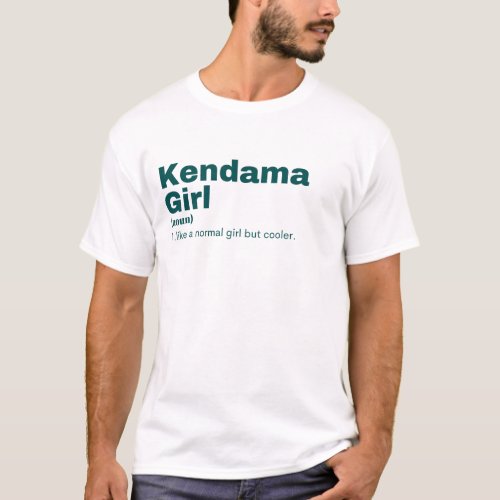 Kendama Girl _ Kendama T_Shirt