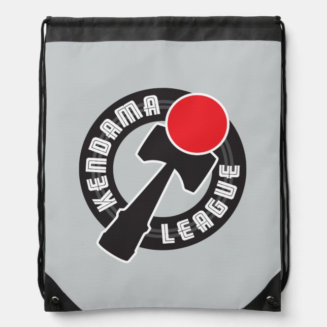 Kendama League Drawstring Bag (Front)