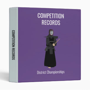 Kendo 3 Ring Binder