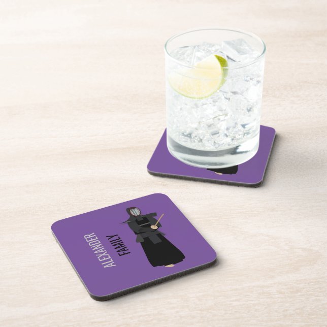 Kendo Beverage Coaster (Right Side)