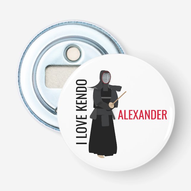 Kendo Bottle Opener (Front)