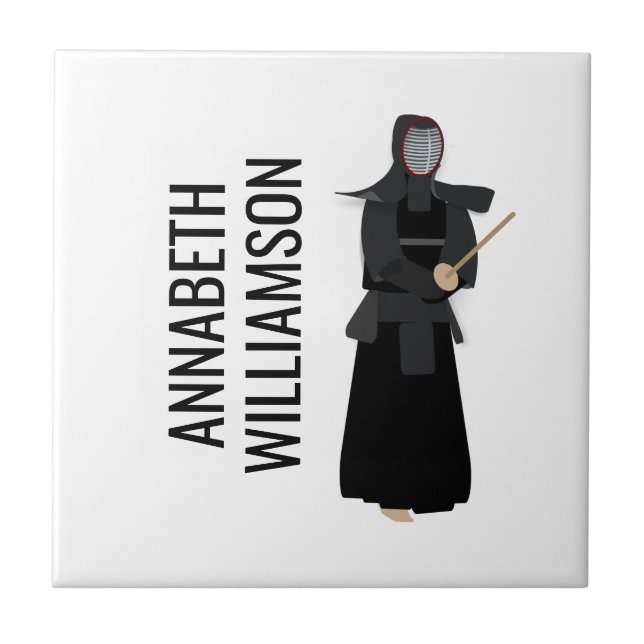Kendo Ceramic Tile (Front)
