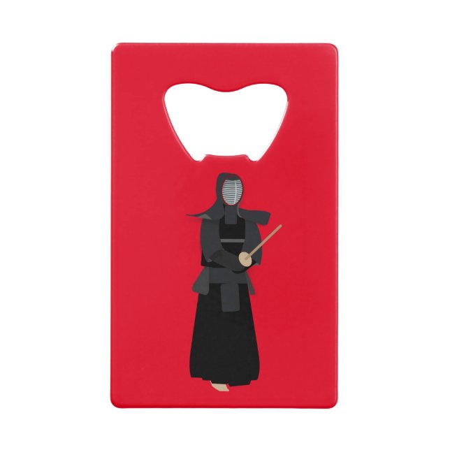 Kendo Credit Card Bottle Opener (Front)