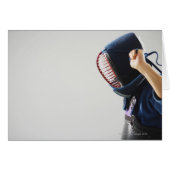 Kendo Fencer Fastening Mask (Front Horizontal)
