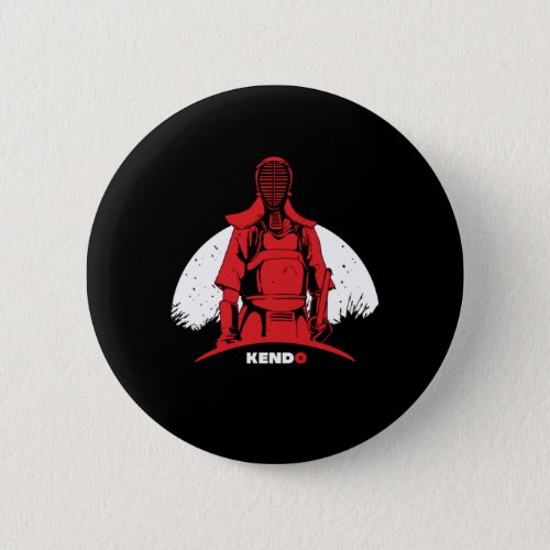 Kendo Fighter Shinai Bogu Samurai Katana Ninja Gif Button