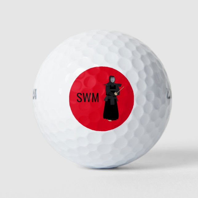 Kendo Golf Balls (Front)