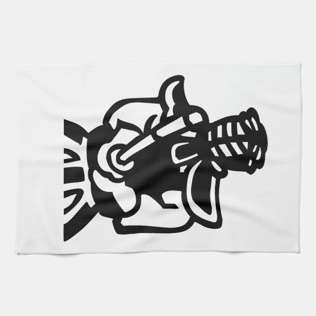 kendo kitchen towel (Horizontal)