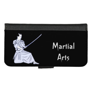 Kendo Martial Arts Sports iPhone 8/7 Wallet Case